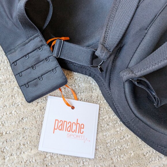 NWT Black Panache Power Wired Sports Bra (5021) - 30F - Picture 6 of 6